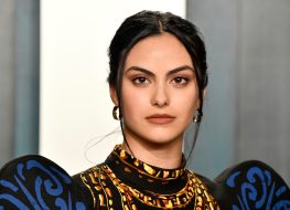 Camila Mendes Does Yoga Pose on Beach and Here's How She Stays Fit