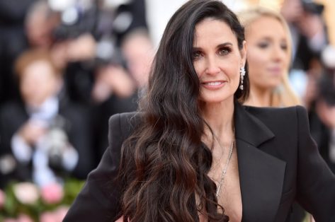 Demi Moore Shares “Red Hot” Swimsuit Photo