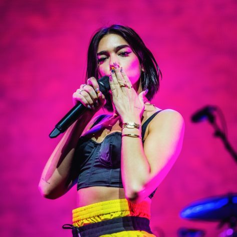 Dua Lipa Shares Bikini Selfie Wearing it Upside Down