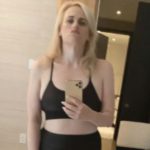 Rebel Wilson showcases her abs in stomach-baring sports bra and shorts