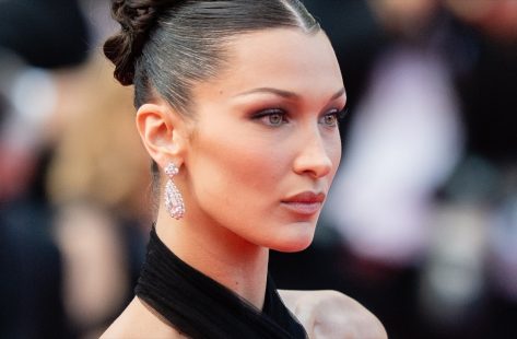 Bella Hadid Shares Bikini Photo Laughing With Friends