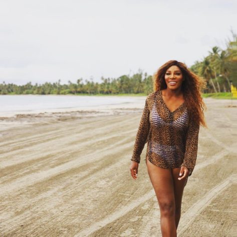 Wimbledon Icon Serena Williams Poses In Bikini For Sports Illustrated