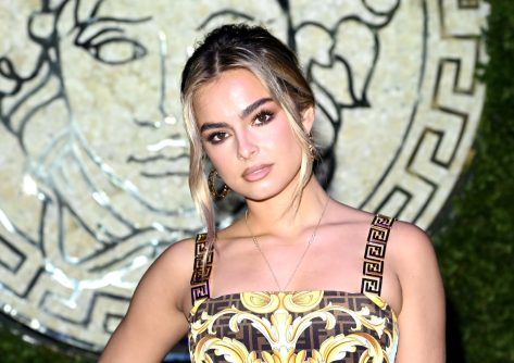 Addison Rae in Bathing Suit Enjoys Yoga on the Beach