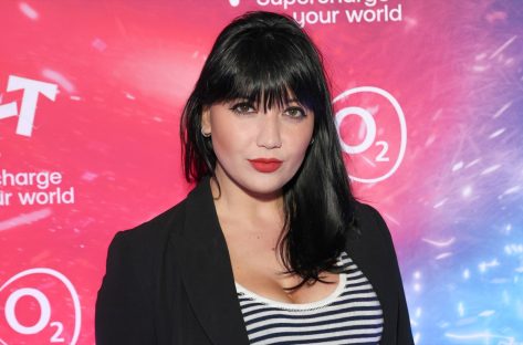 Daisy Lowe Posts Black & White Swimsuit Photo
