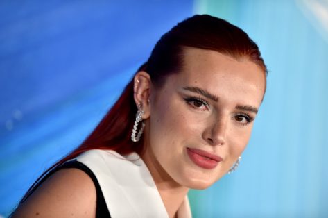 Bella Thorne in Bathing Suit is “Thankful for Family”