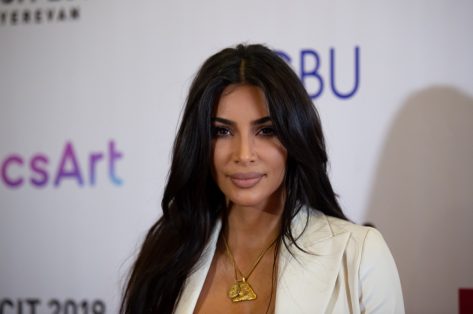 Kim Kardashian in Bathing Suit is in “My Happy Place”