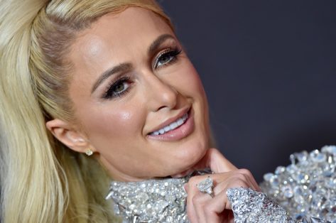 Paris Hilton in Bathing Suit is “Thankful for Love”