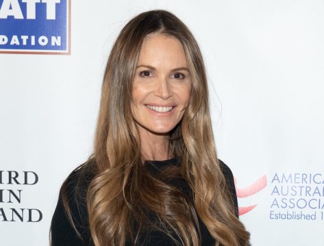 Elle Macpherson in Bathing Suit Enjoys “End of Day” Sun