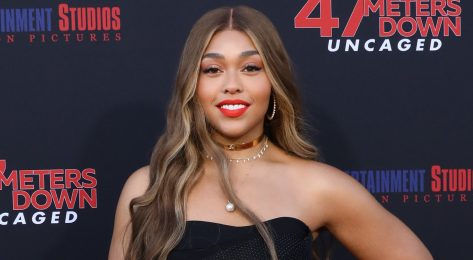 Jordyn Woods in Bathing Suit Doesn’t Care if It’s Winter