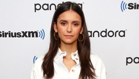 Nina Dobrev in Bathing Suit Celebrates Pal’s Birthday