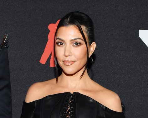Kourtney Kardashian in Bathing Suit Loves “Life With” Travis Barker