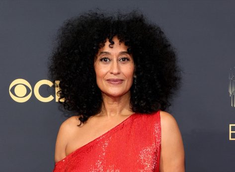 Tracee Ellis Ross in Bathing Suit Enjoys Some “Water Baby”