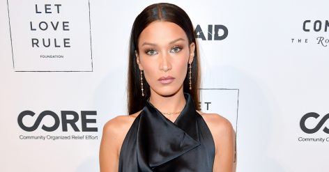 Bella Hadid in Bathing Suit Stuns on the Beach
