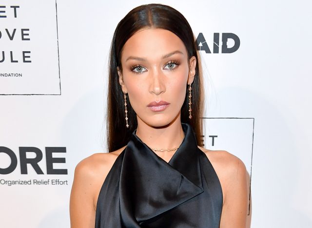 Bella Hadid in Bathing Suit Stuns on the Beach
