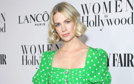 January Jones in Bathing Suit Celebrates 44th Birthday