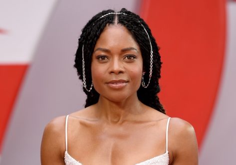 Naomie Harris in Bathing Suit Chases Waterfalls in Costa Rica