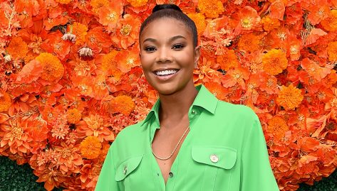 Gabrielle Union in Bathing Suit is Ready for TV Night