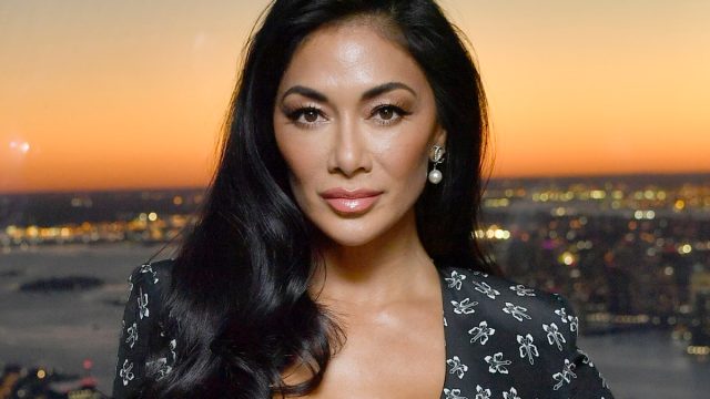 Empire State Building hosts Nicole Scherzinger of NBC's Annie Live! and FOX's The Masked Singer on Friday, November 12, 2021