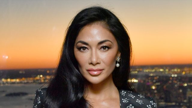 Empire State Building hosts Nicole Scherzinger of NBC's Annie Live! and FOX's The Masked Singer on Friday, November 12, 2021