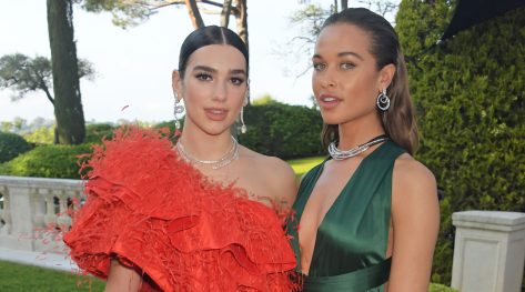 Dua Lipa in Bathing Suit Parties in Miami With Pals