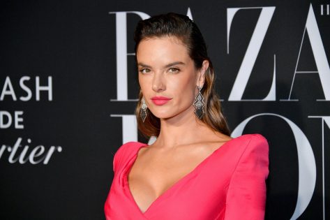 Alessandra Ambrosio in Bathing Suit Calls Beach “Today’s Office”