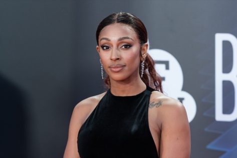 Alexandra Burke in Bathing Suit is “Mentally” Sunbathing