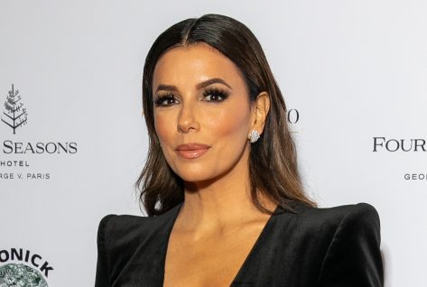 Eva Longoria in Bathing Suit Says “Sun Hits Just Right”