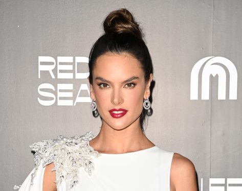 Alessandra Ambrosio in Bathing Suit Shows Off “Sun Kissed Skin”