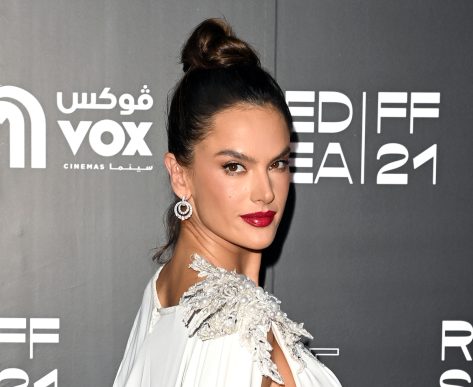 Alessandra Ambrosio in Bathing Suit Says Hi From “Paradise”