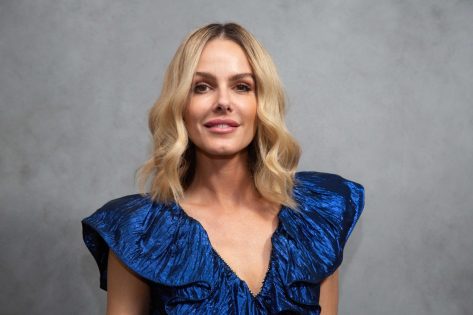 Monet Mazur in Bathing Suit Top Says it’s “Laundry Day”