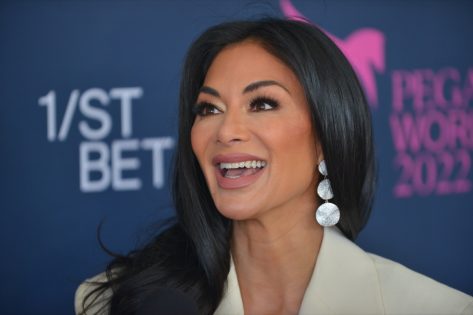 Nicole Scherzinger in Bathing Suit Says “Whatchu Know”