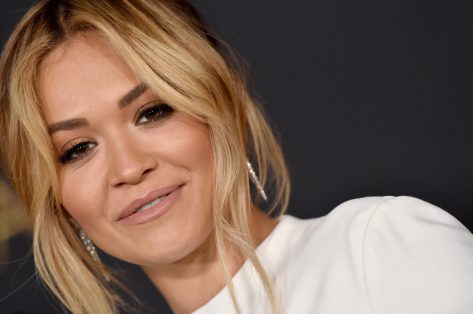 Rita Ora in Bathing Suit Says “Happy Sunday”
