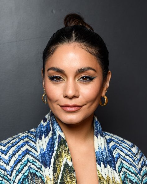Vanessa Hudgens Stuns In White Dress, Says “The Glam Is Glamming”