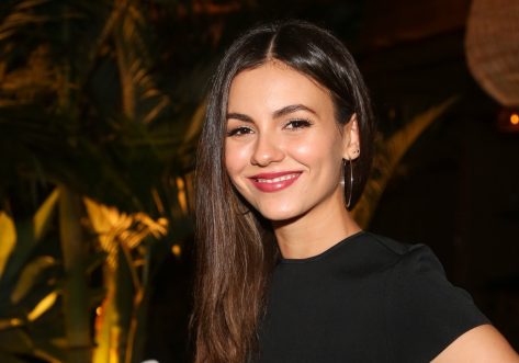 Victoria Justice in Bathing Suit Top Says “It’s My Birthday!”