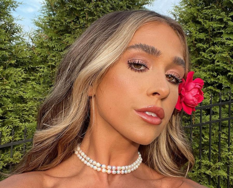 Ariana Biermann in Bathing Suit Says “In Your Dreams”