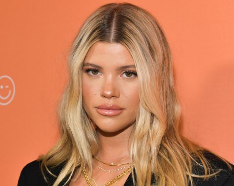Sofia Richie in Bathing Suit Has “Caribbean Curl”