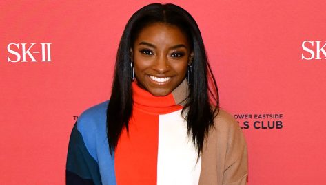 Simone Biles in Bathing Suit is “Feelin’ Good”