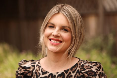 Ali Fedotowsky Manno in Bathing Suit is “Grateful”