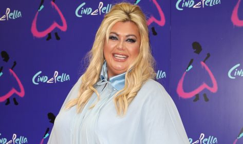 Gemma Collins in Bathing Suit Does “Pancake Day Dance”