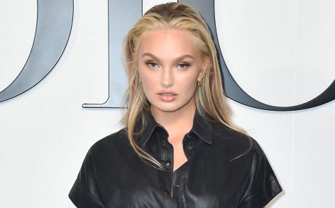 Romee Strijd in Bathing Suit Shows Where “We Got Engaged”