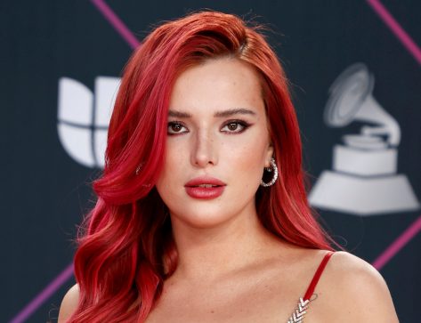 Bella Thorne in Bathing Suit is “Feeling Lucky”
