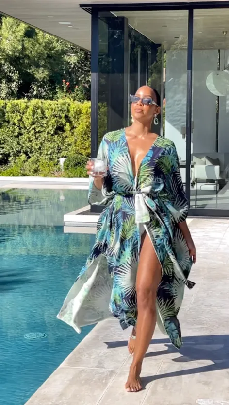 Kelly Rowland In Two-Piece Attends Beyonce’s Cowboy Carter Tour