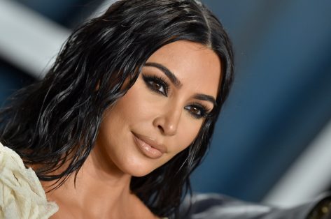 Kim Kardashian in Bathing Suit is “Always Ready”
