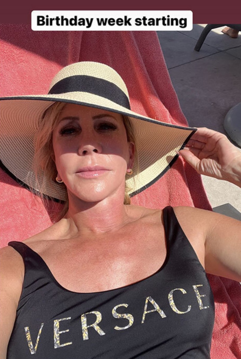 Vicki Gunvalson in Bathing Suit Celebrates “Birthday Week” — Celebwell