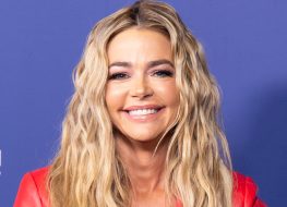 Denise Richards in Bathing Suit Says "Happy 4th"