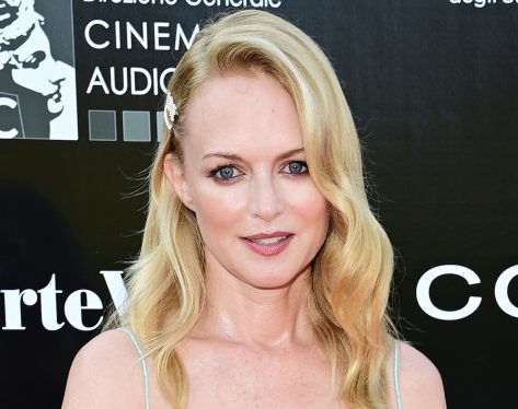 Heather Graham in Bathing Suit is in “Hot Springs”