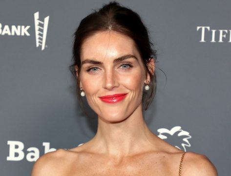 Hilary Rhoda in Bathing Suit Enjoys “Birthday Wishes”