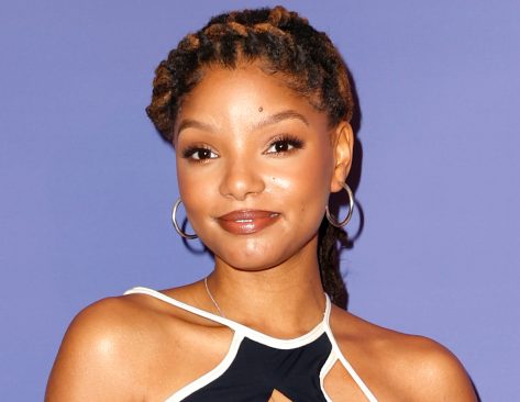Halle Bailey in Bathing Suit Says “I Miss Vacay”
