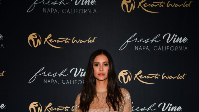 Fresh Vine Wine Co owners Nina Dobrev And Julianne Hough Celebrate The Launch Of Fresh Vine Wine In The State Of Nevada At Resorts World Las Vegas