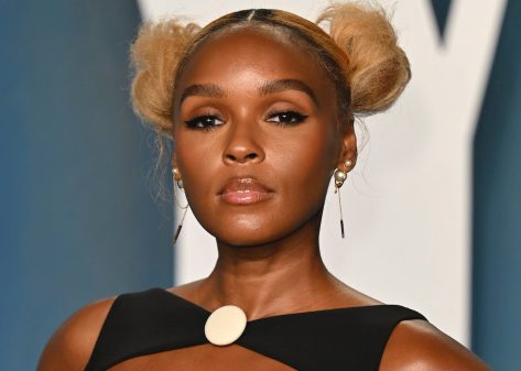 Janelle Monáe in Bathing Suit is “On Fire”